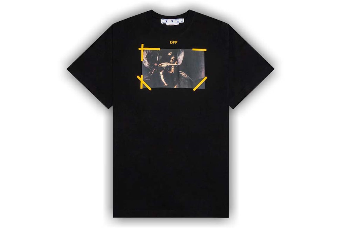 Off-white Men's Diag Arrow Caravaggio Mercy Skate Tee