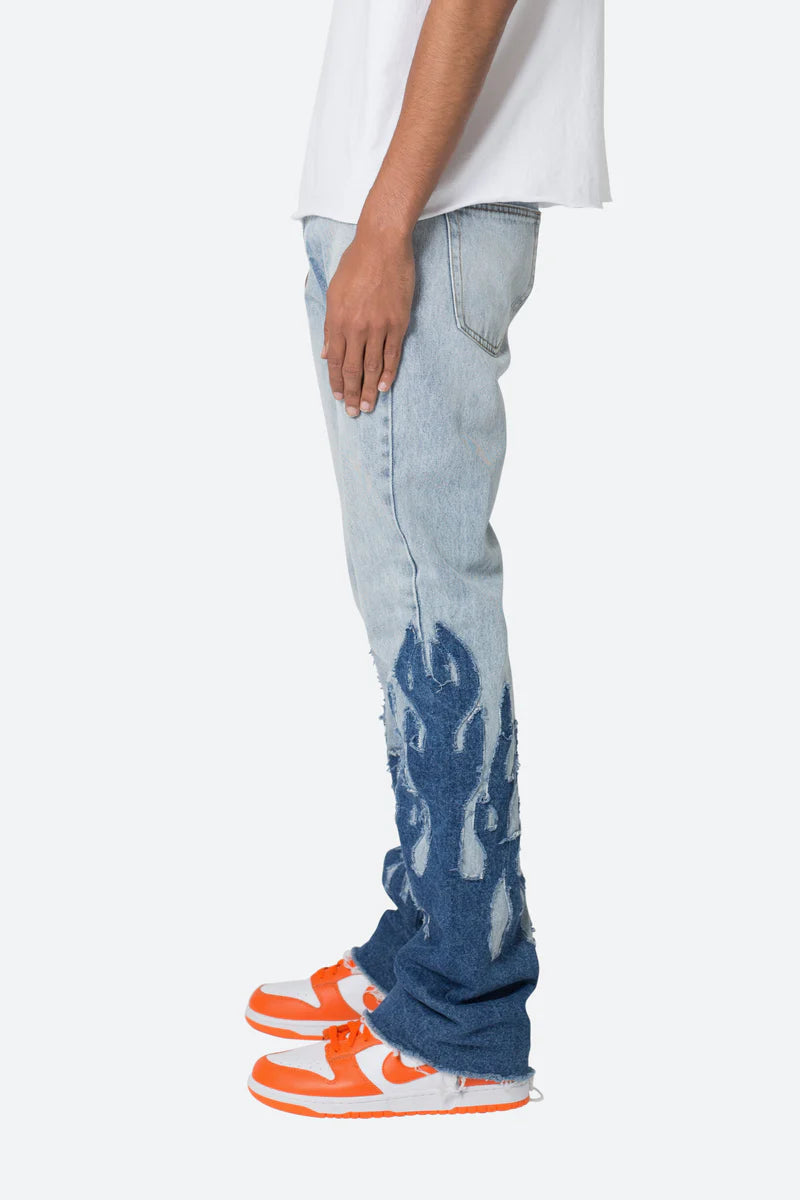 Gallery Dept. Blvd La Flare Pants 'Indigo'