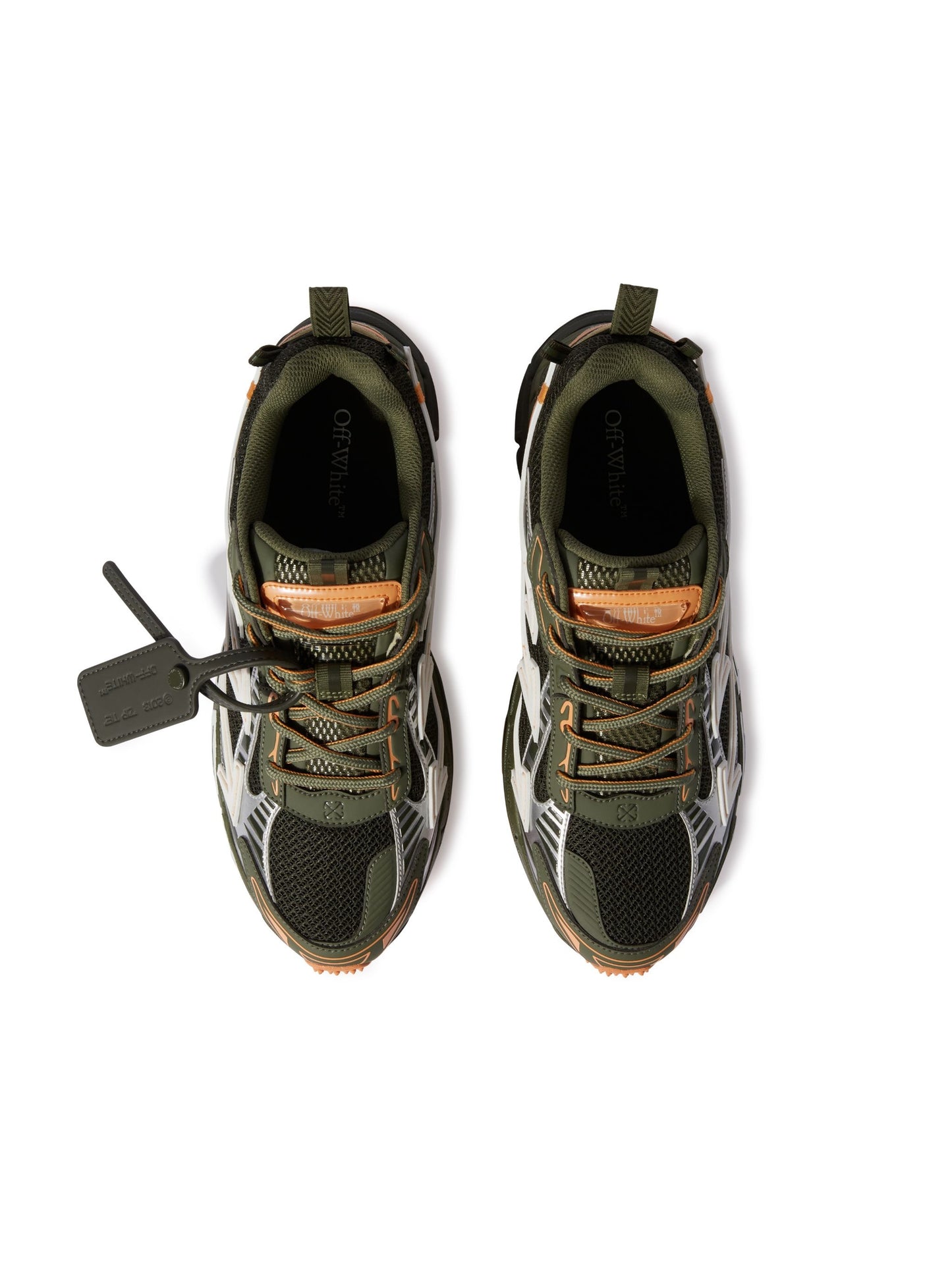 OFF WHITE BE RIGHT BACK MILITARY GREEN