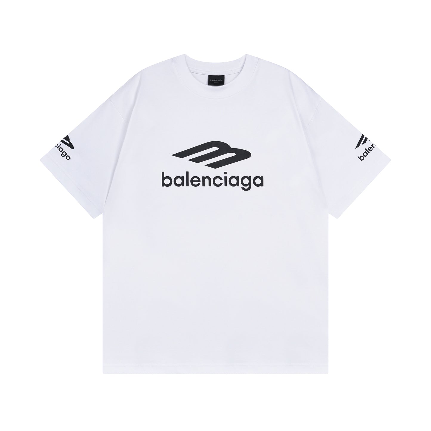 TSHIRT BALENCIAGA 3B SPORTS ICON WHITE