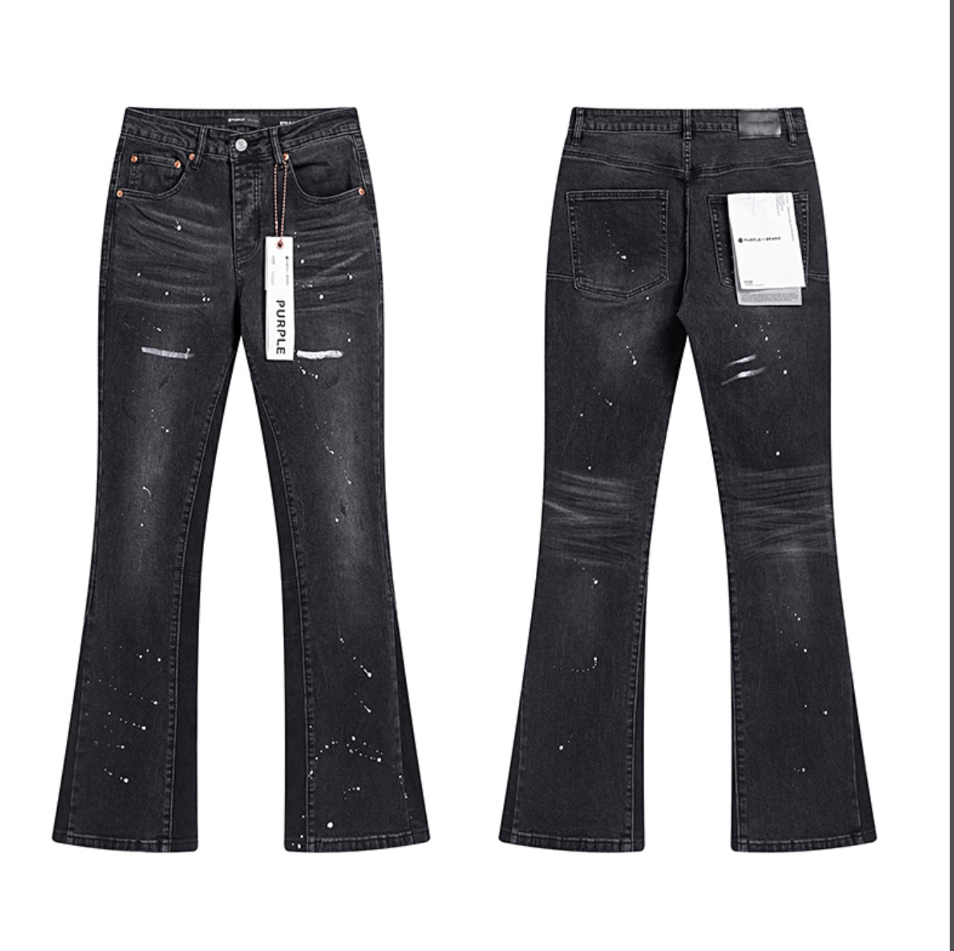 PURPLE FLARE JEANS