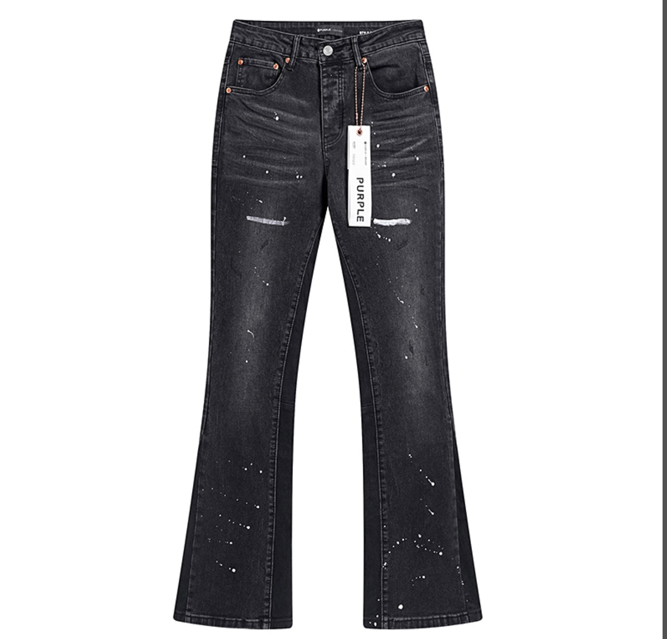 PURPLE FLARE JEANS