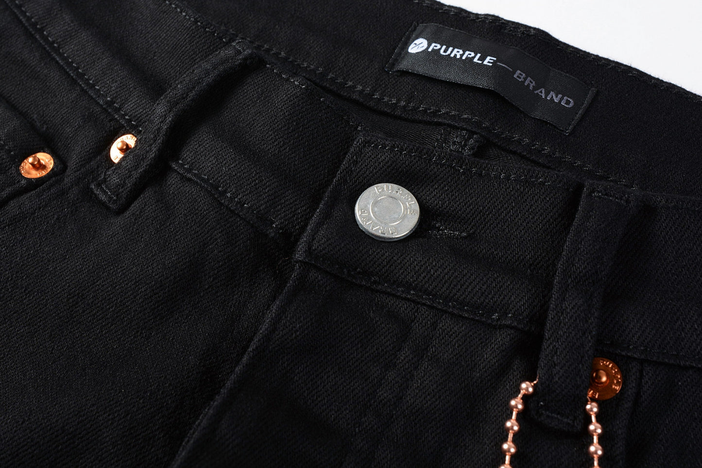 PURPLE PANT ALL BLACK