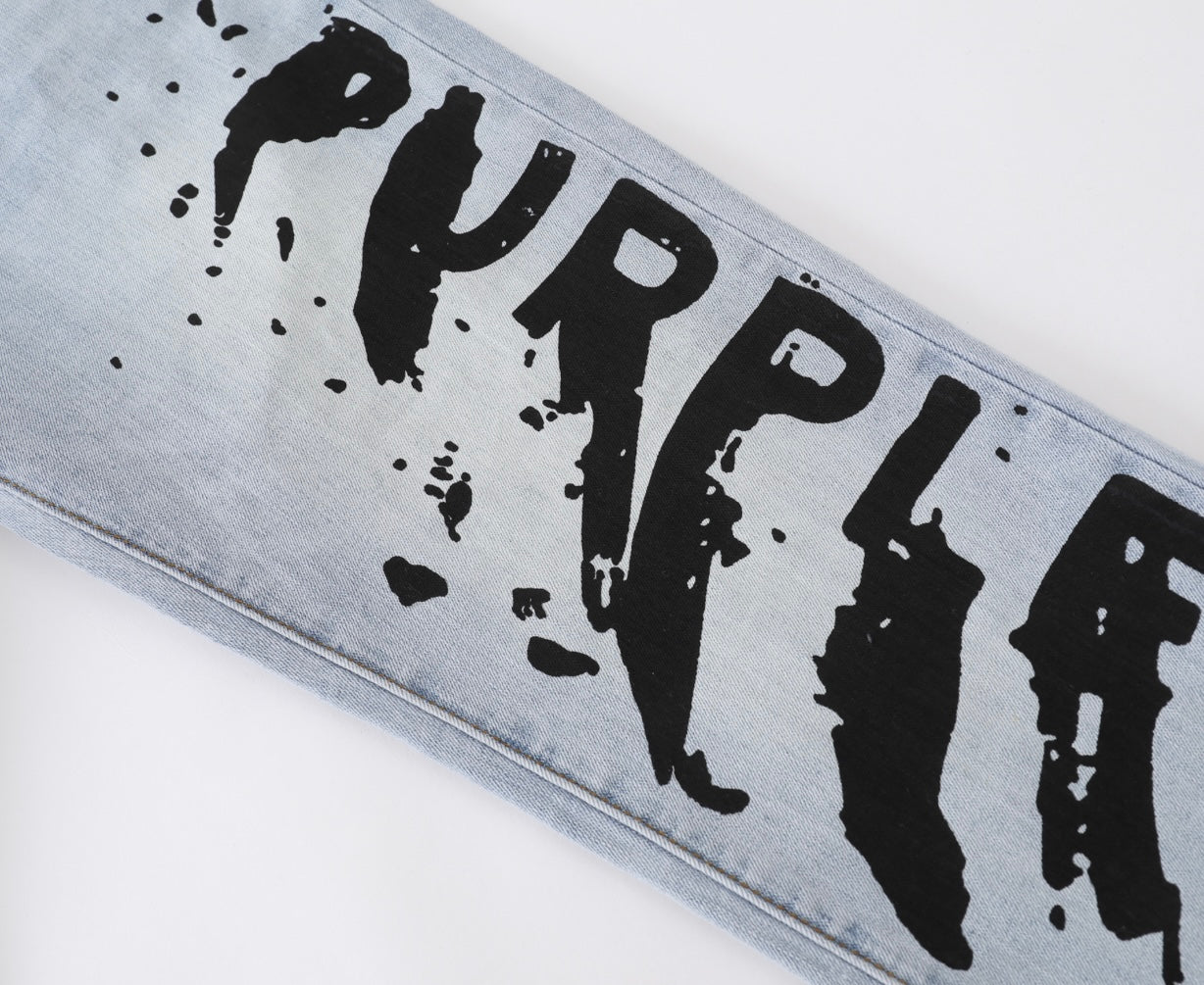 PURPLE PANT JEANS