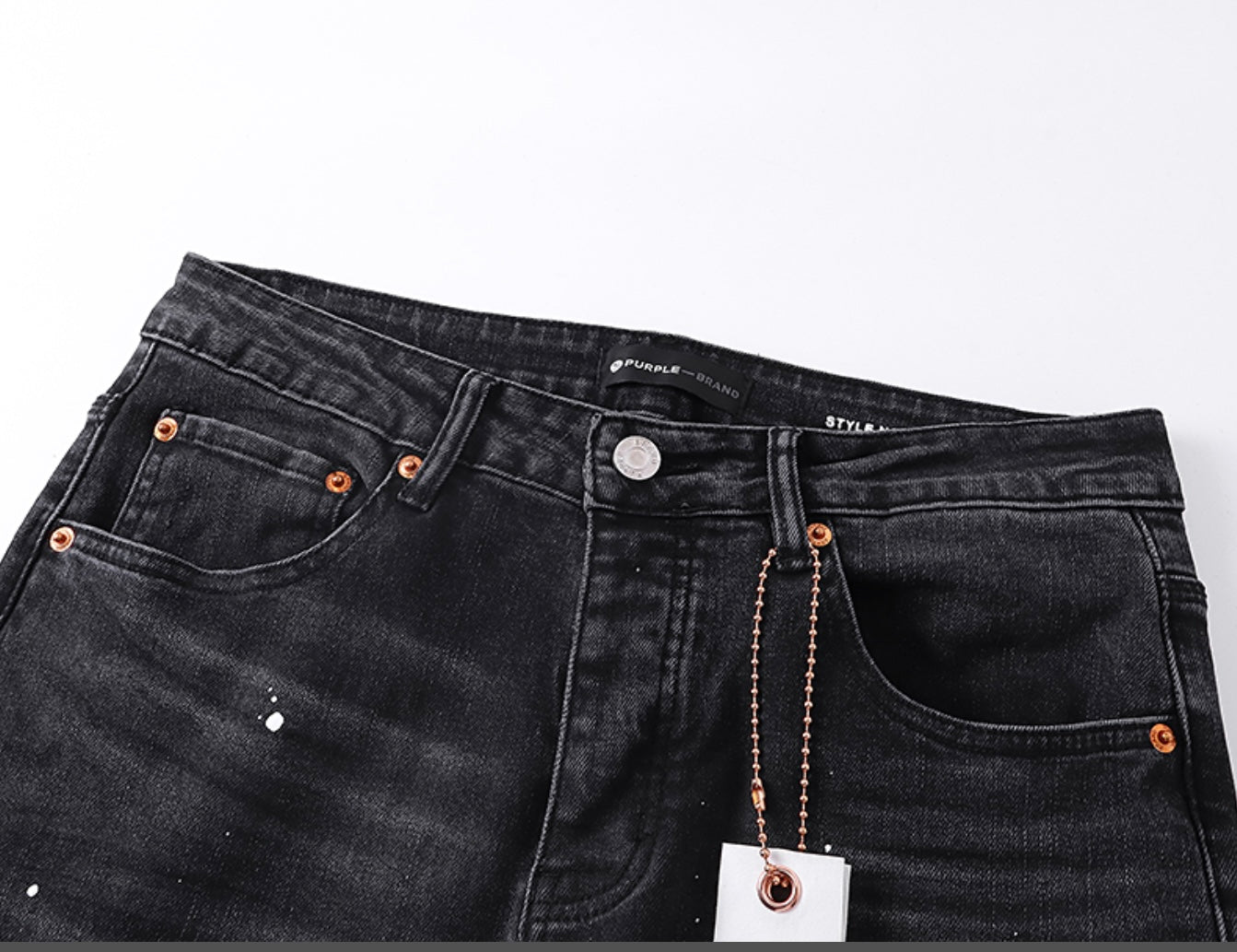 PURPLE FLARE JEANS