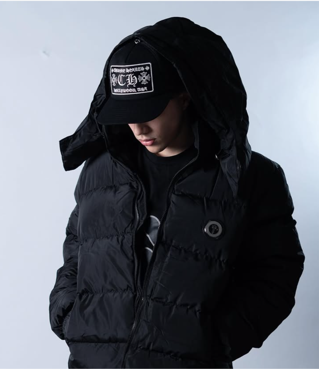 TRAPSTAR PUFFER JACKET BLACK