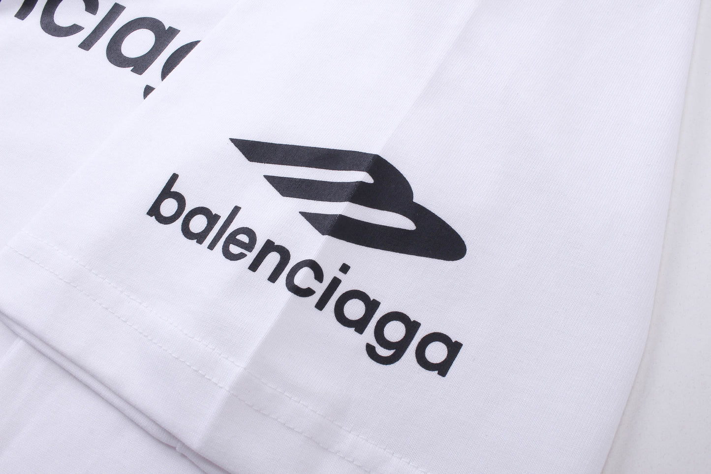 TSHIRT BALENCIAGA 3B SPORTS ICON WHITE
