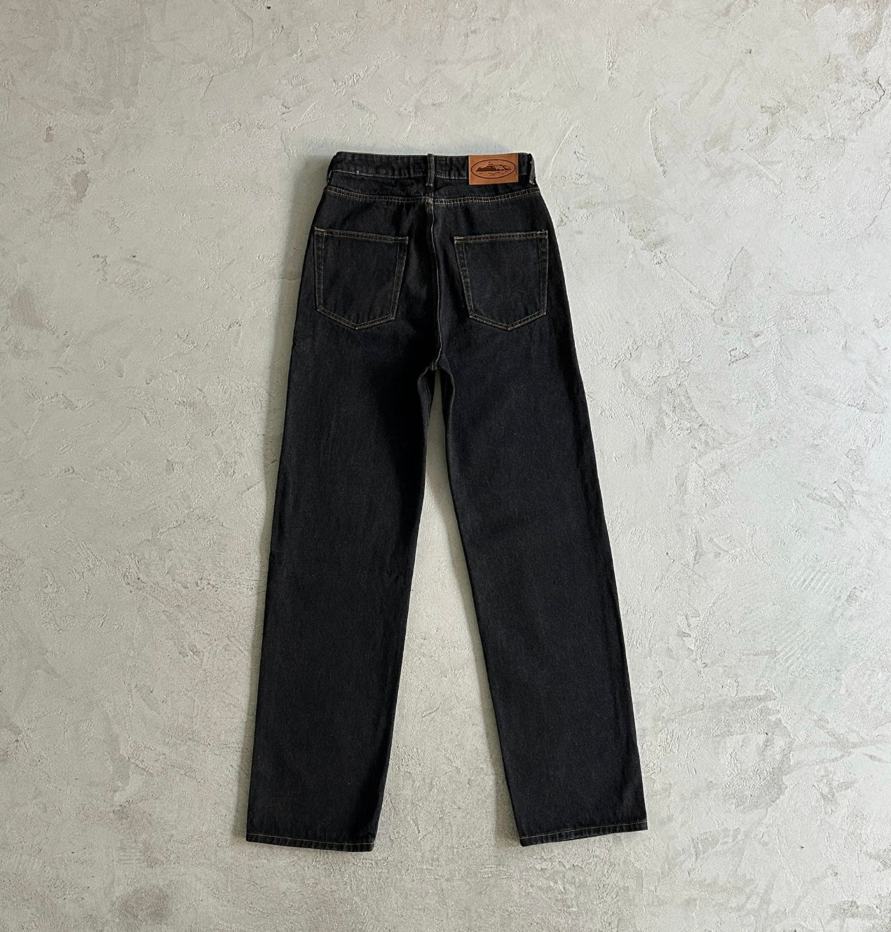 Corteiz Alcatraz Baggy Jeans black