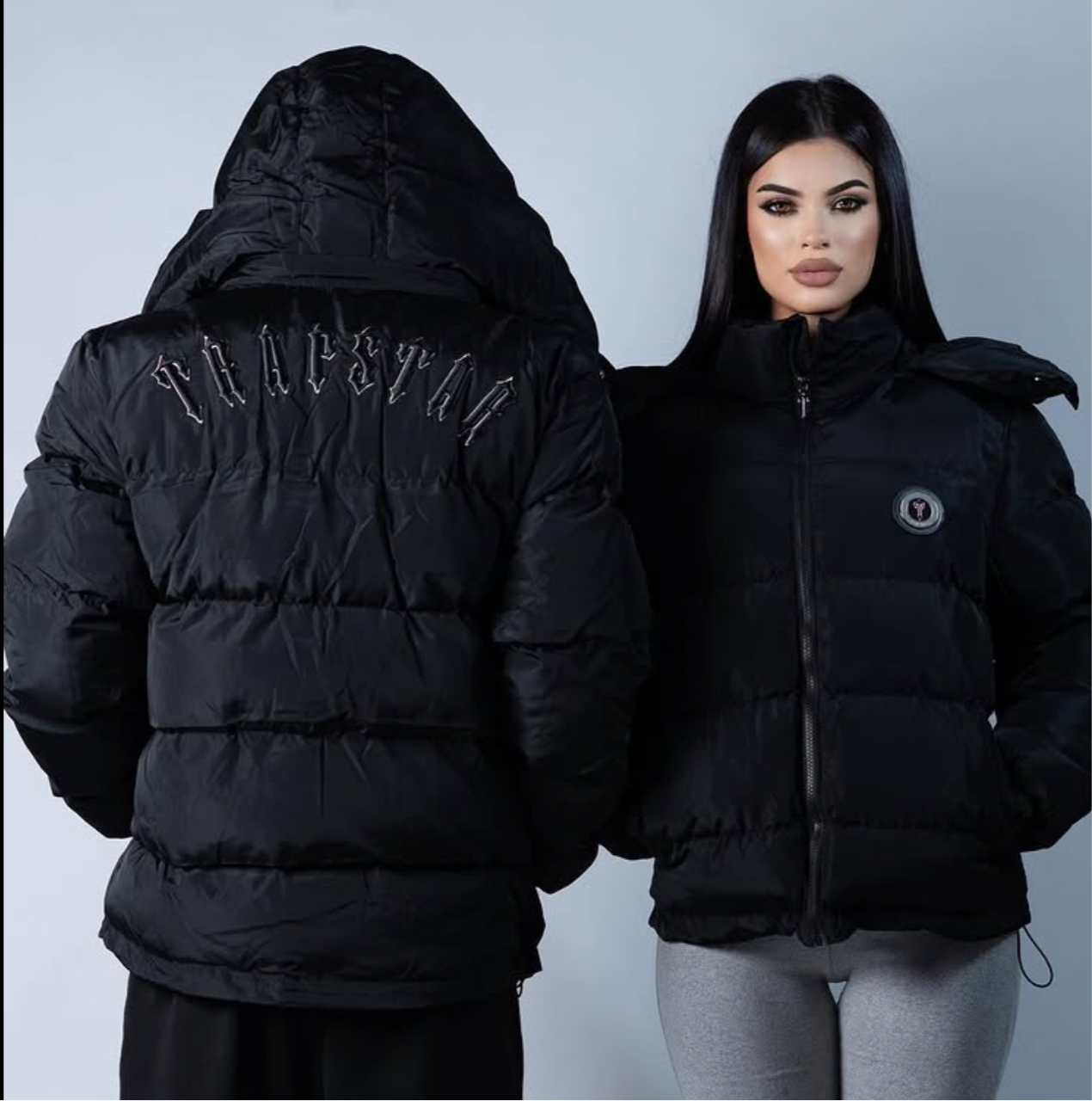 TRAPSTAR PUFFER JACKET BLACK