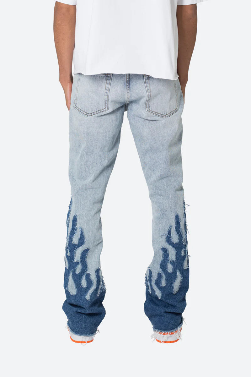 Gallery Dept. Blvd La Flare Pants 'Indigo'