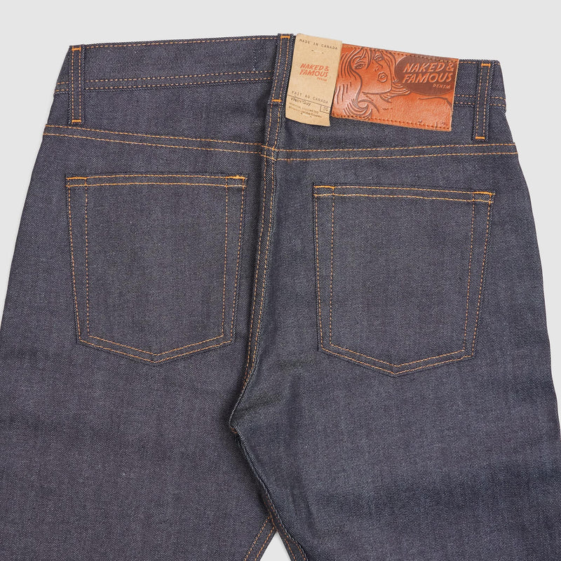 Naked & Famous Stretch Selvage Denim Weird Guy