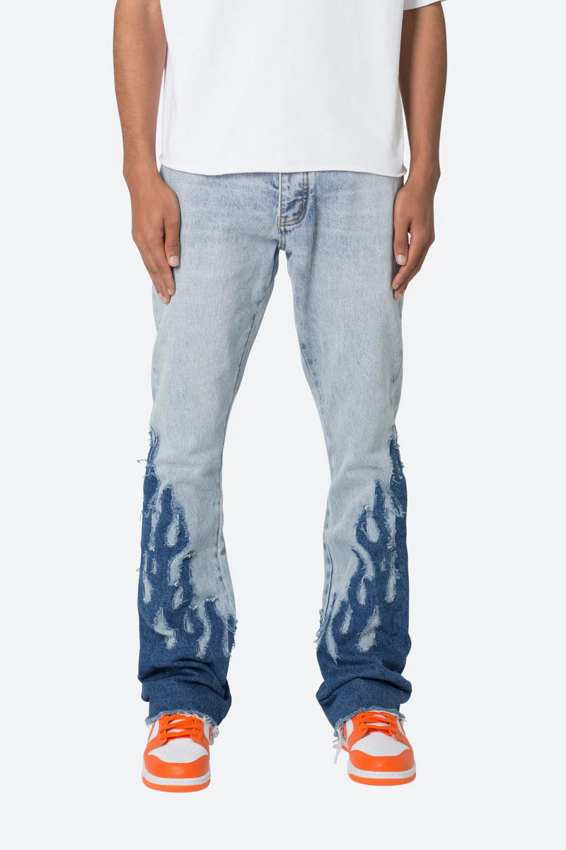 Gallery Dept. Blvd La Flare Pants 'Indigo'