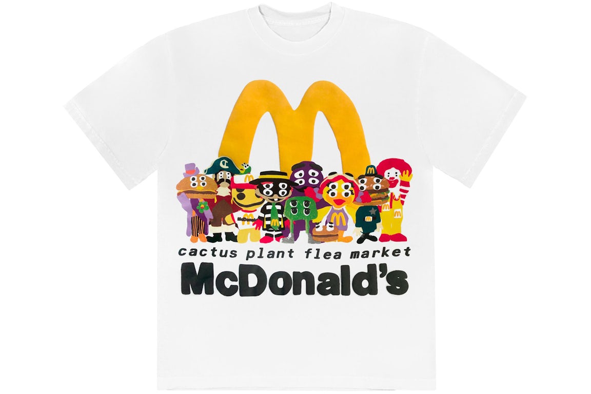 Cactus Plant Flea Market x Mcdonalds Cactus Buddy And Friends Tee (F&F)