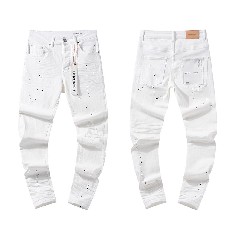 PANTALON PURPLE WHITE