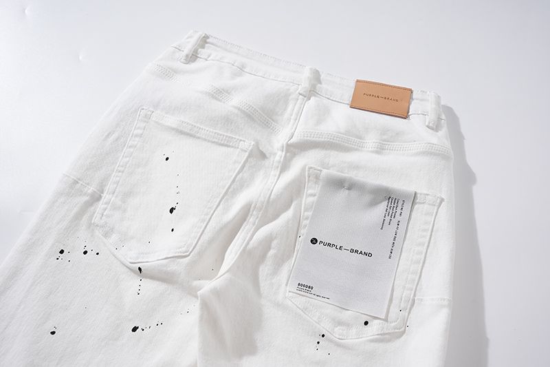 PANTALON PURPLE WHITE