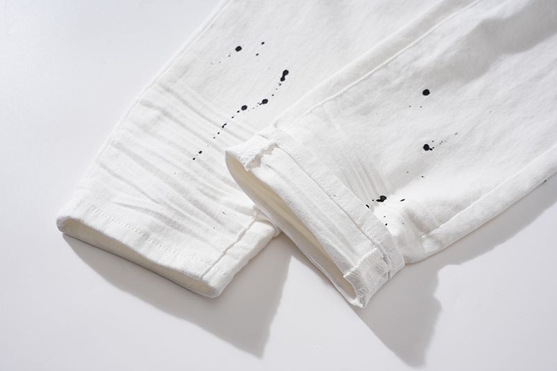 PANTALON PURPLE WHITE