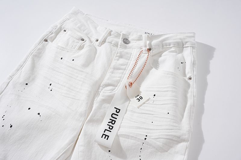 PANTALON PURPLE WHITE