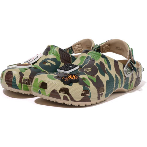 CROCS X BAPE GREEN CAMO