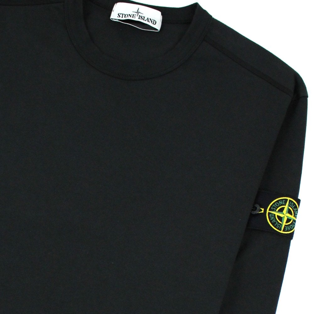 STONE ISLAND Classic Black Tshirt