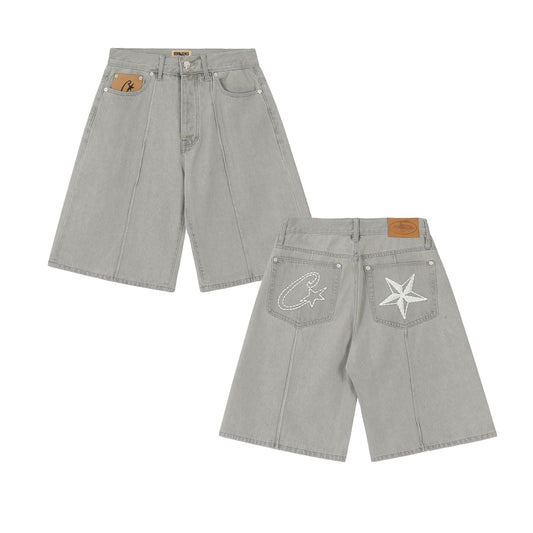 Corteiz C-Star Denim Jorts Men's