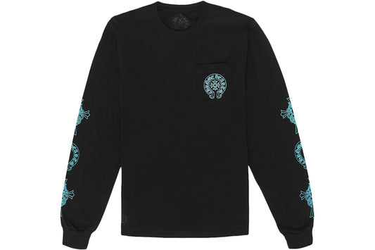 LONG SLEEVE CHROMEHEARTS BLACK BLUE