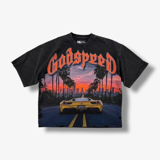 GODSPEED NEW YORK BLACK TEE