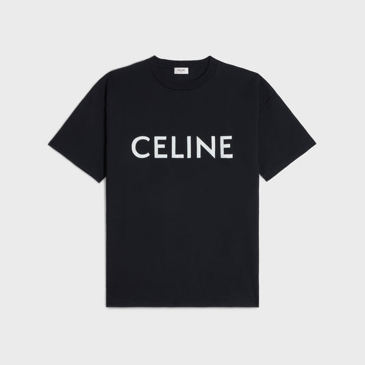 CELINE LOOSE T-SHIRT IN COTTON JERSEY