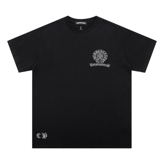 CHROMEHEARTS BLACK/SILVER TEE