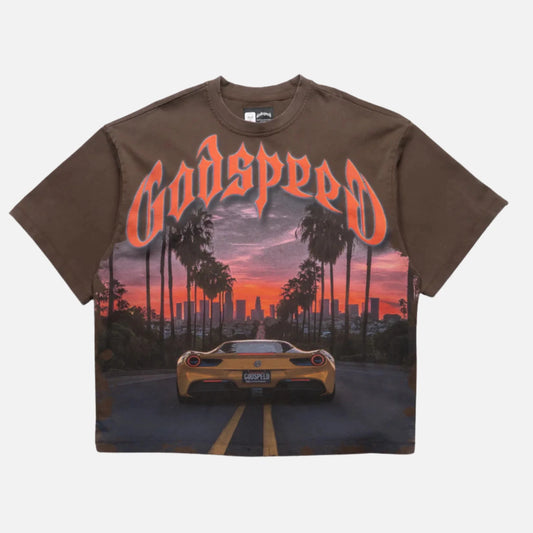 GODSPEED NEW YORK TSHIRT BROWN