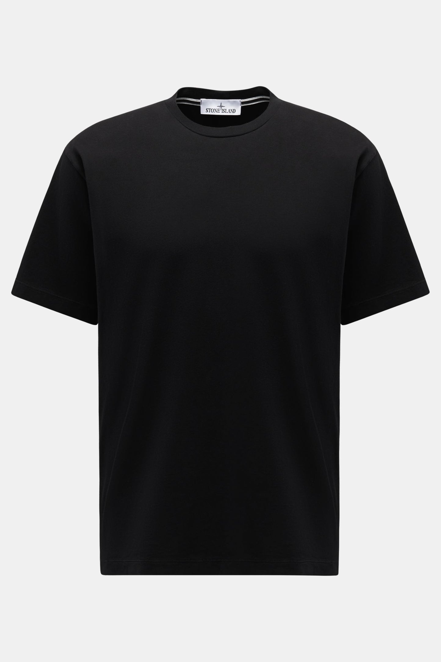 STONE ISLAND Classic Black Tshirt