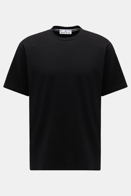STONE ISLAND Classic Black Tshirt