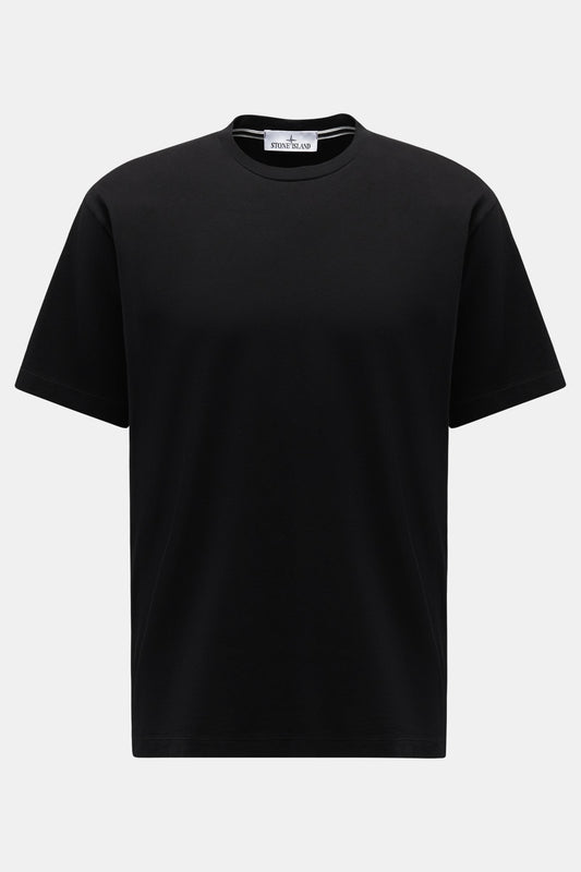 STONE ISLAND Classic Black Tshirt