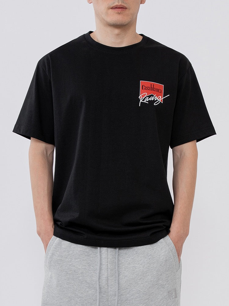 TSHIRT CASA BLANCA RACING BLACK