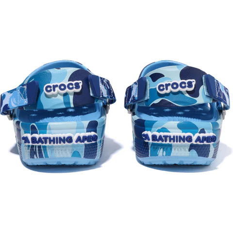 CROCS X BAPE BLUE PINK