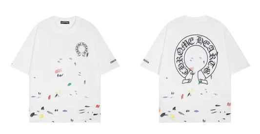 CHROMEHEARTS PAINT SPLATTER TEE
