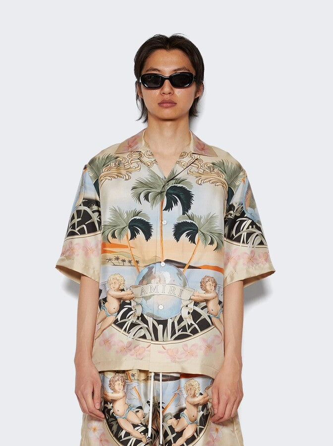 Amiri Cherub Silk Shirt