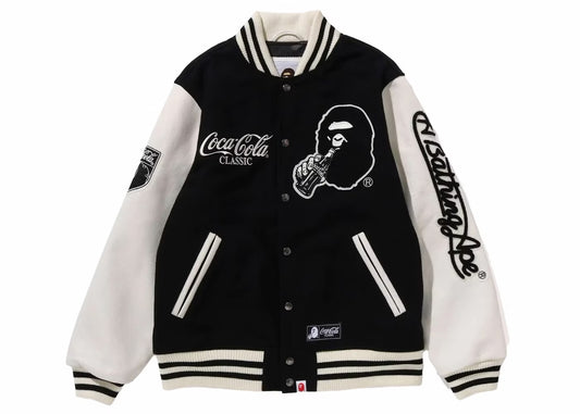 BAPE X COCA COLA VARSITY