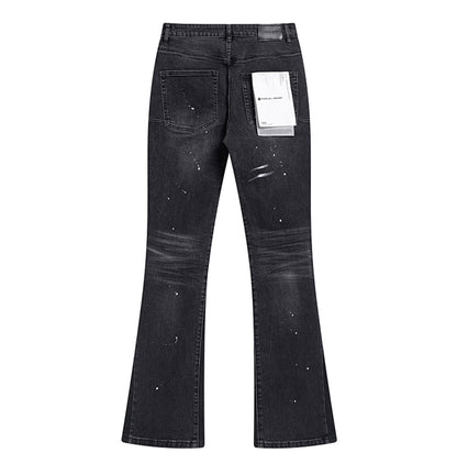 PURPLE FLARE JEANS