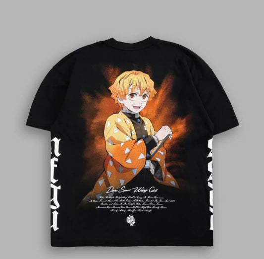 TSHIRT DEMON SLAYER ZENITSU AGATSUMA