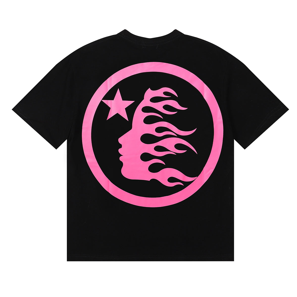 HELLSTAR TEE PINK LOGO