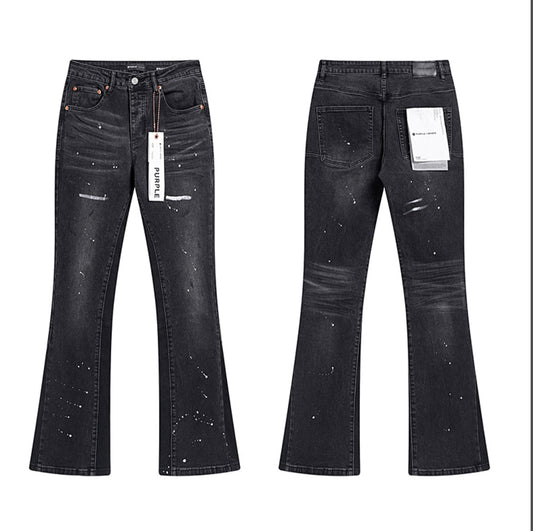 PURPLE FLARE JEANS