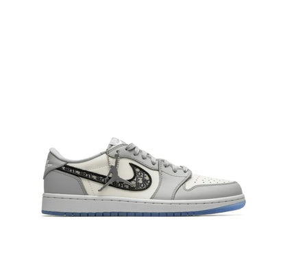 DIOR X AIR JORDAN 1 LOW GREY