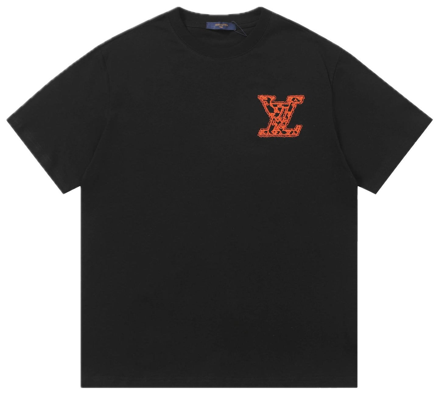 LV graphic print tshirt black