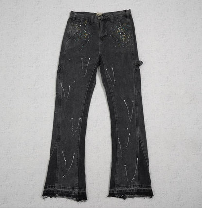 GALLERY DEPT FLARED GREY JEANS