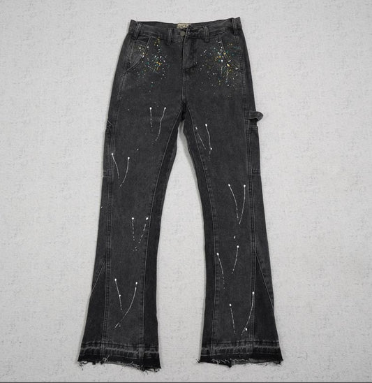 GALLERY DEPT FLARED GREY JEANS