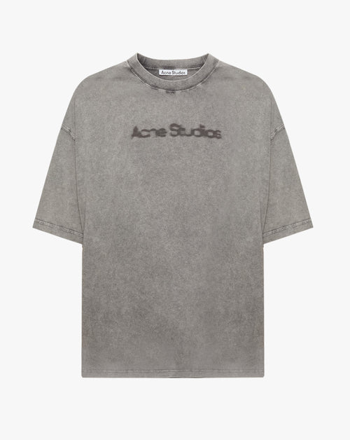 ACNE STUDIOS BLURRED LOGO TEE