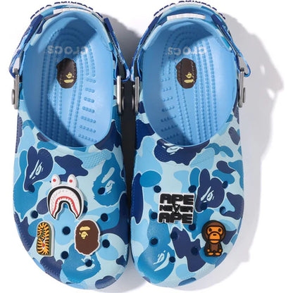 CROCS X BAPE BLUE PINK