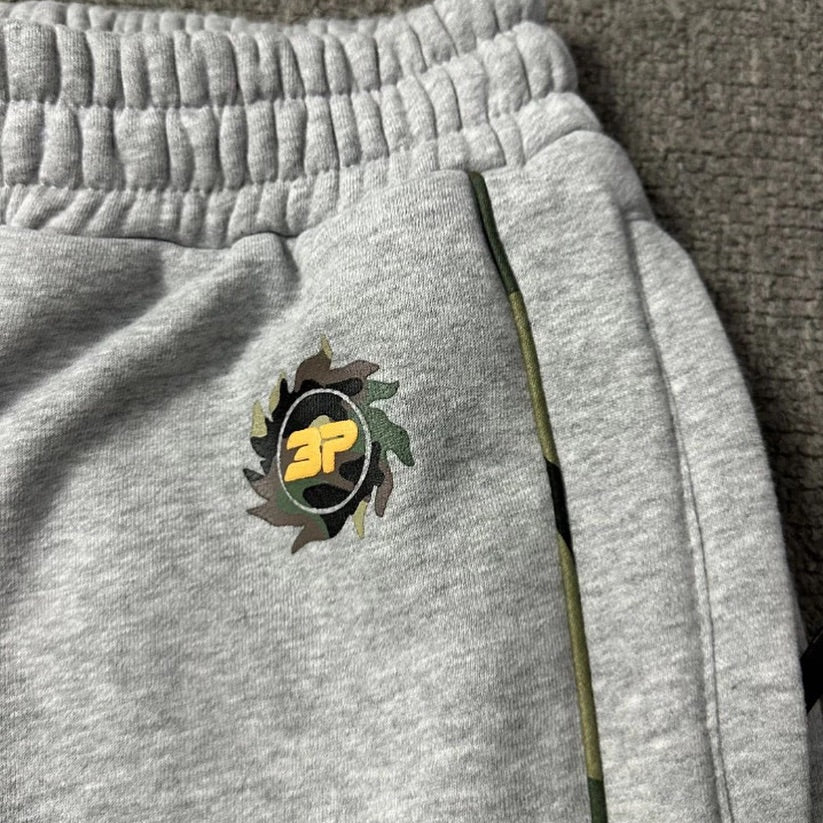 BROKEN PLANET PERFORMANCE WIDE LEG SWEATPANTS HEATHER GREY