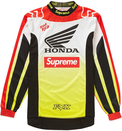SUPREME X HONDA FOX RACING MOTO JERSEY TOP