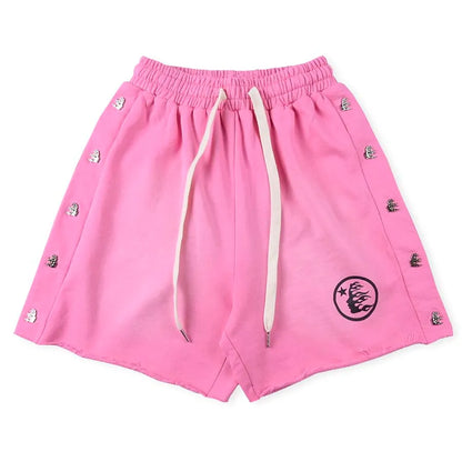 Hellstar Snap Shorts 'Pink'